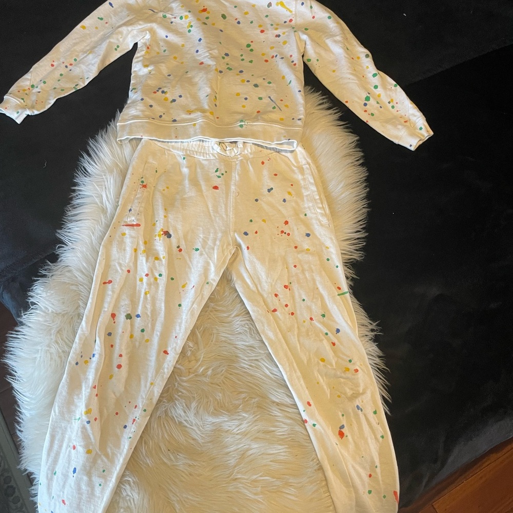 White Dance Costume with Full-Body Design